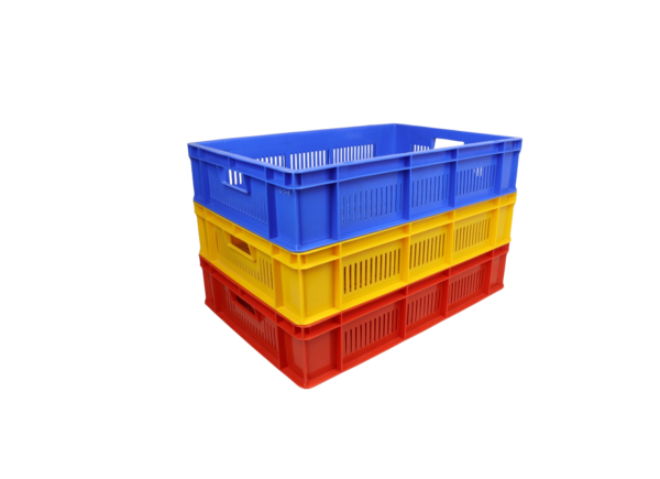 VENTILATED CRATE(600 x 400 x 125 (LWH) MM) - Image 2