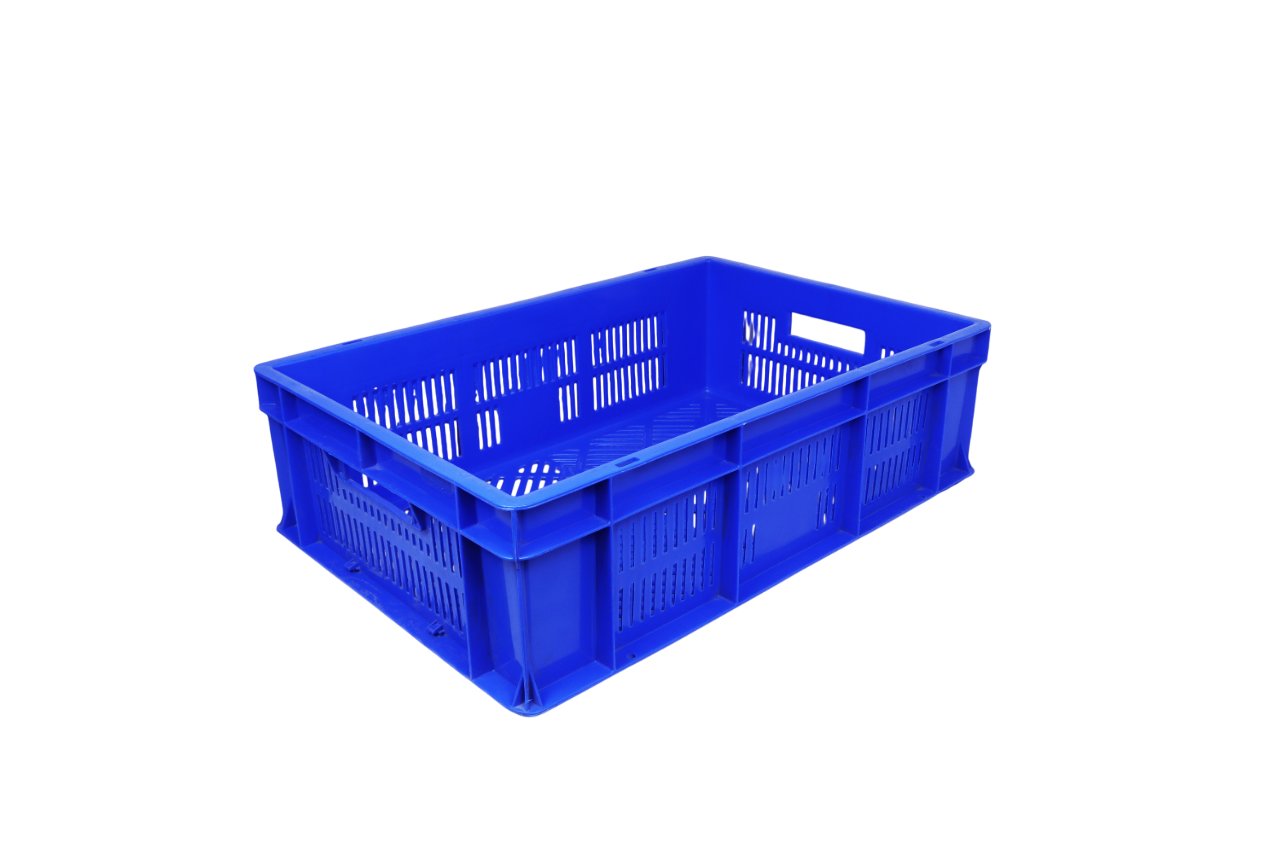VENTILATED CRATE (600 x 400 x 170 (LWH) MM