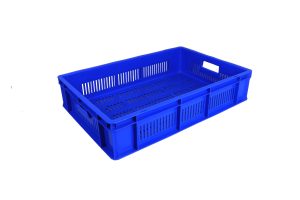 VENTILATED CRATE(600 x 400 x 125 (LWH) MM)