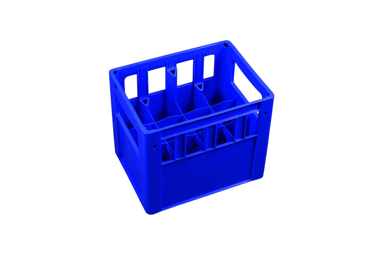 12 POCKET BOTTLE CRATE (357 x 268 x 298 (LWH) MM