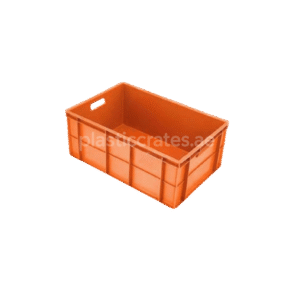 CLOSED CRATE WITH HANDLE HOLE 600 X 400 X 240 MM