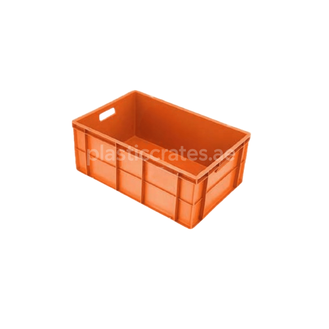 CLOSED CRATE 600 X 400 X 240 MM WITH HANDLE HOLE