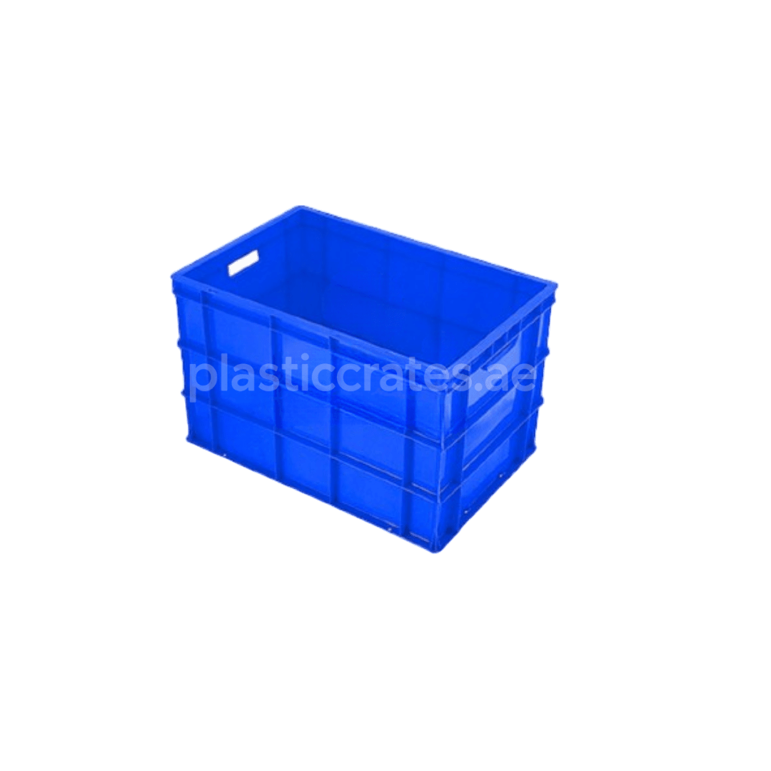 CLOSED CRATE 600 X 400 X 380 MM WITH HANDLE HOLE