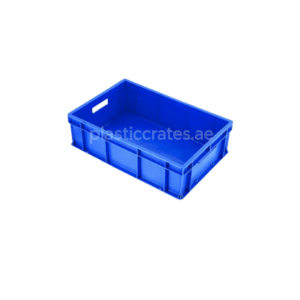 CLOSED CRATE WITH HANDLE HOLE 600 X 400 X 170 (LWH) MM