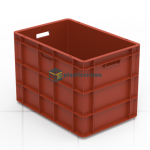 Closed Stacking Crate 60 × 40 × 42.5 cm - 600 × 400 mm Crates (CCCL-64425) — view 5