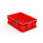 Closed Stacking Crate 30 × 20 × 10 cm - 300 × 200 mm Crates (CCCL-32100) — view 3