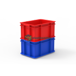 Closed Stacking Crate 30 × 20 × 17.5 cm - 300 × 200 mm Crates (CCCL-32175) — view 9