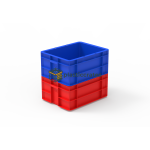 Closed Stacking Crate 40 × 30 × 20 cm - 400 × 300 mm Crates (CCCL-43200) — view 9