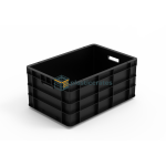 Closed Stacking Crate 60 × 40 × 27.5 cm - 600 × 400 mm Crates (CCCL-64275) — view 7