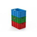 Closed Stacking Crate 60 × 40 × 27.5 cm - 600 × 400 mm Crates (CCCL-64275) — view 9