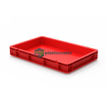 Closed Stacking Crate 60 × 40 × 8 cm - 600 × 400 mm Crates (CCCL-6480) — view 1