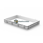 Closed Stacking Crate 60 × 40 × 8 cm - 600 × 400 mm Crates (CCCL-6480) — view 4