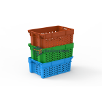Fruit & Vegetable Crate 58.5 × 38.5 × 21 cm - Fruit & Vegetable Crates (CCFVC) — view 11