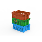 Fruit & Vegetable Crate 58.5 × 38.5 × 21 cm - Fruit & Vegetable Crates (CCFVC) — view 12