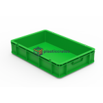 Side Vented Stacking Crate 60 × 40 × 12.5 cm - 600 × 400 mm Crates (CCSVBC-64125) — view 3