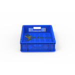 Ventilated Stacking Crate 60 × 40 × 12.5 cm - 600 × 400 mm Crates (CCVC-64125) — view 2