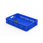 Ventilated Stacking Crate 60 × 40 × 12.5 cm - 600 × 400 mm Crates (CCVC-64125) — view 3