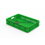Ventilated Stacking Crate 60 × 40 × 12.5 cm - 600 × 400 mm Crates (CCVC-64125) — view 4