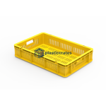 Ventilated Stacking Crate 60 × 40 × 12.5 cm - 600 × 400 mm Crates (CCVC-64125) — view 6