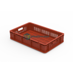 Ventilated Stacking Crate 60 × 40 × 12.5 cm - 600 × 400 mm Crates (CCVC-64125) — view 8