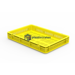 Ventilated Stacking Crate 60 × 40 × 8 cm - 600 × 400 mm Crates (CCVC-6480) — view 3