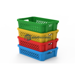 Ventilated Nesting Crate 60 × 40 × 15 cm - 600 × 400 mm Crates (CCVNC-64150) — view 12