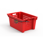 Ventilated Nesting Crate 60 × 40 × 28 cm - 600 × 400 mm Crates (CCVNC-64280) — view 4