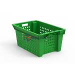 Ventilated Nesting Crate 60 × 40 × 28 cm - 600 × 400 mm Crates (CCVNC-64280) — view 5