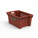 Ventilated Nesting Crate 60 × 40 × 28 cm - 600 × 400 mm Crates (CCVNC-64280) — view 8