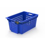 Ventilated Nesting Crate 60 × 40 × 28 cm - 600 × 400 mm Crates (CCVNC-64280) — view 10